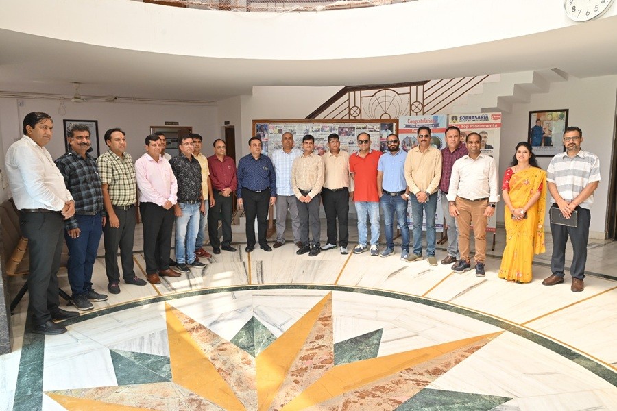 Sobhasaria Group Organizes Grand Welcome for First Batch Alumni of Electrical Engineering