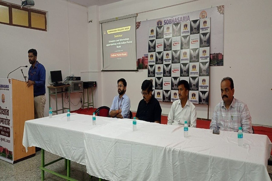 Sobhasaria Group Organizes Seminar on Internship Opportunities
